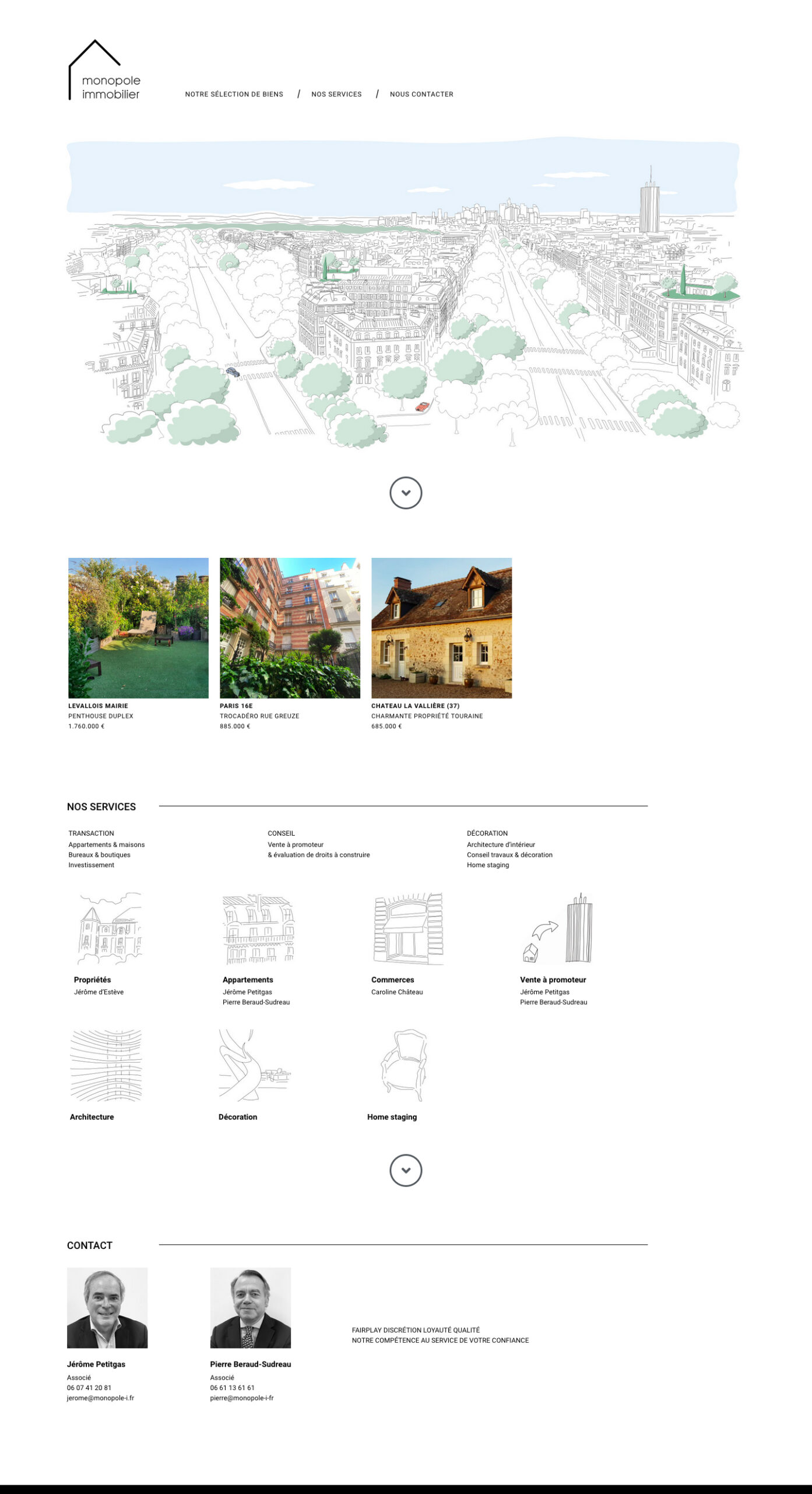 Monopole immobilier par Intermediart, agence digitale