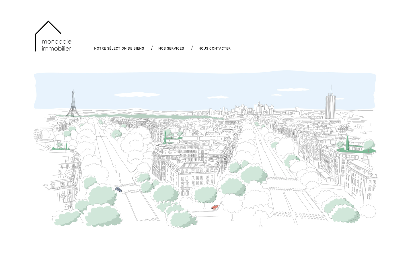 Monopole immobilier par Intermediart, agence digitale