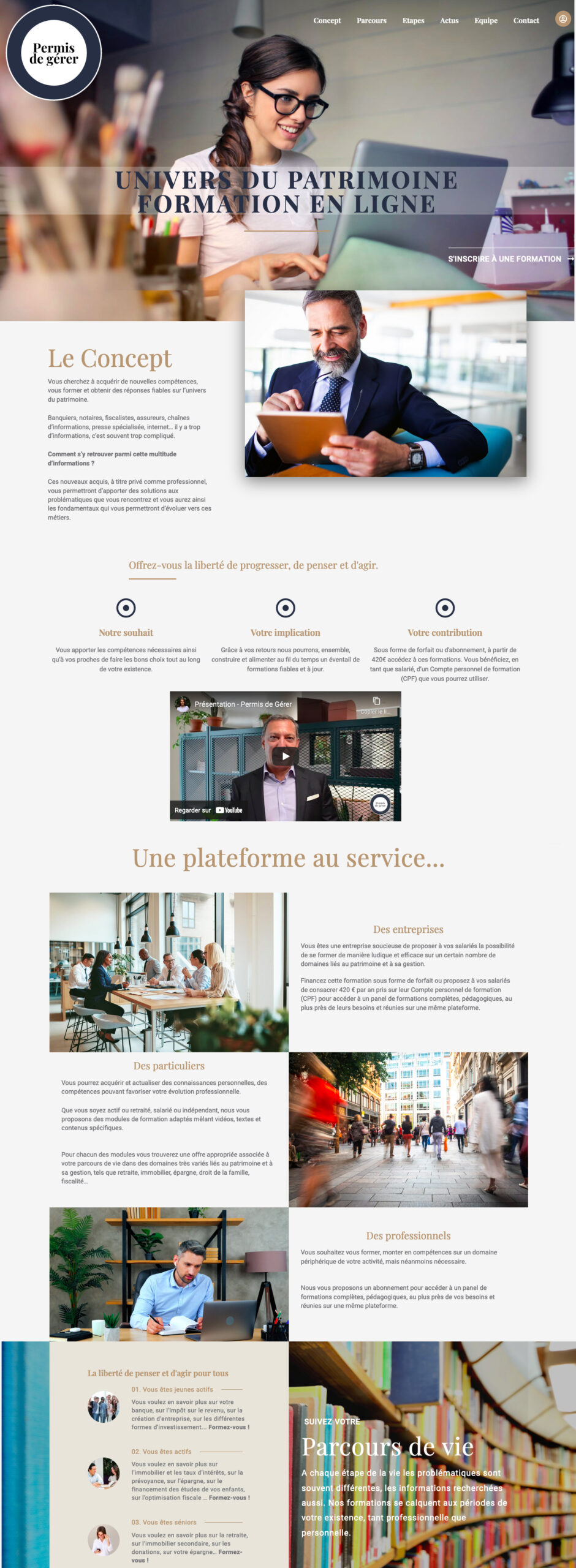 Permis de gérer by Intermediart