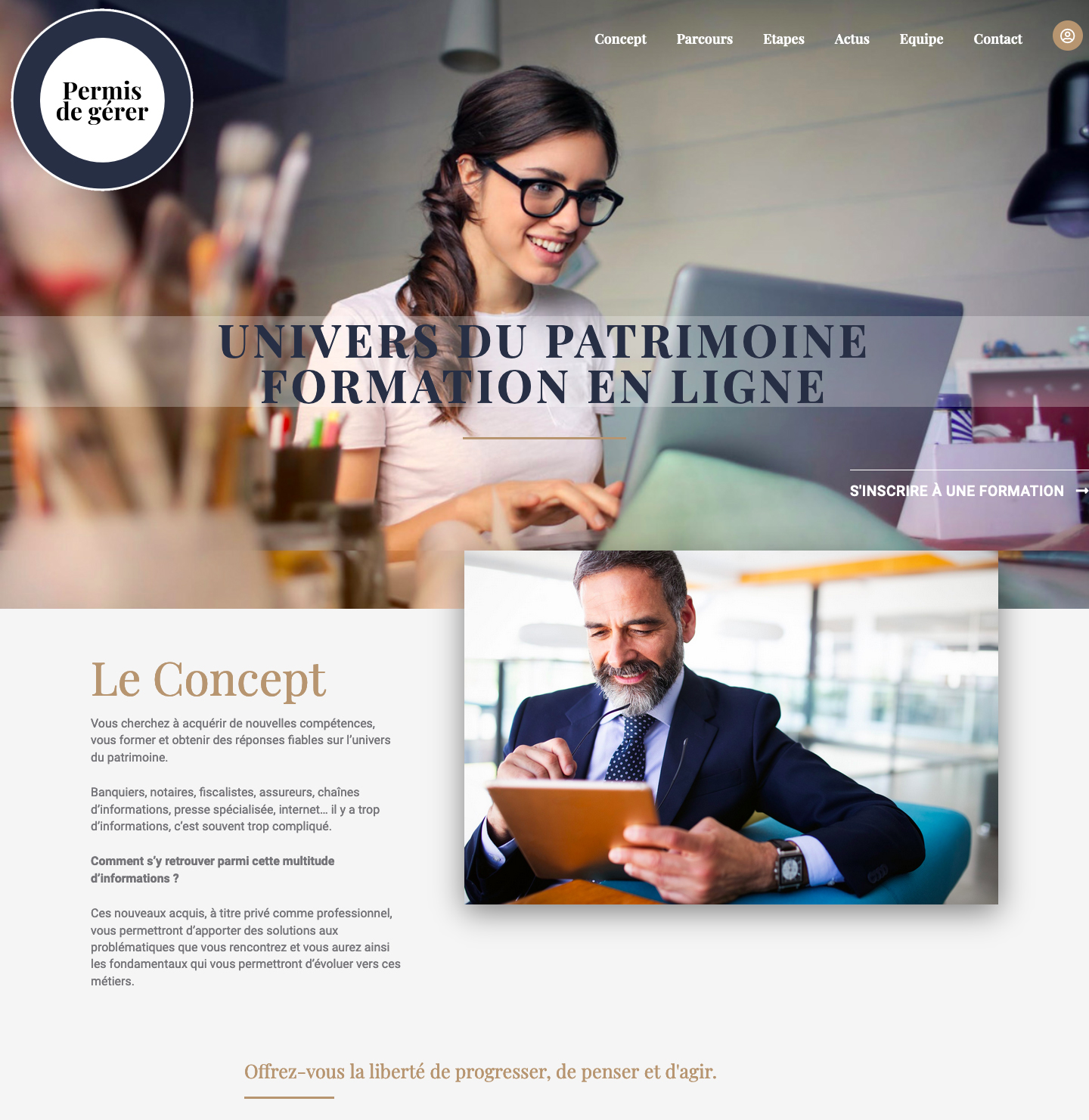 Permis de gérer by Intermediart